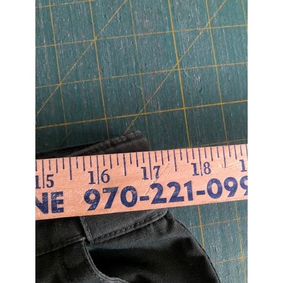 Tru Spec Men Green Tactical Pant Cargo Pocket Ripstop Adjust Waist Size 34/34 - Picture 6 of 8